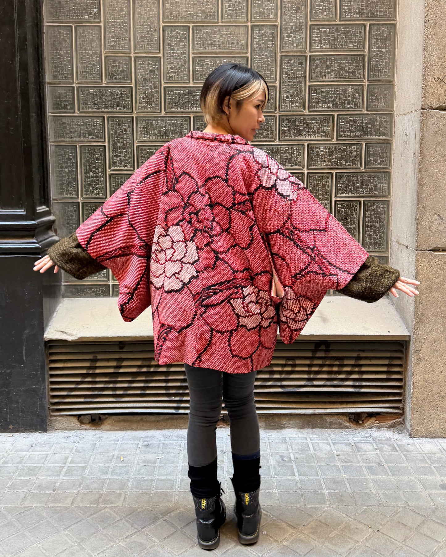 SHIBORI HAORI・TSUBAKI 椿