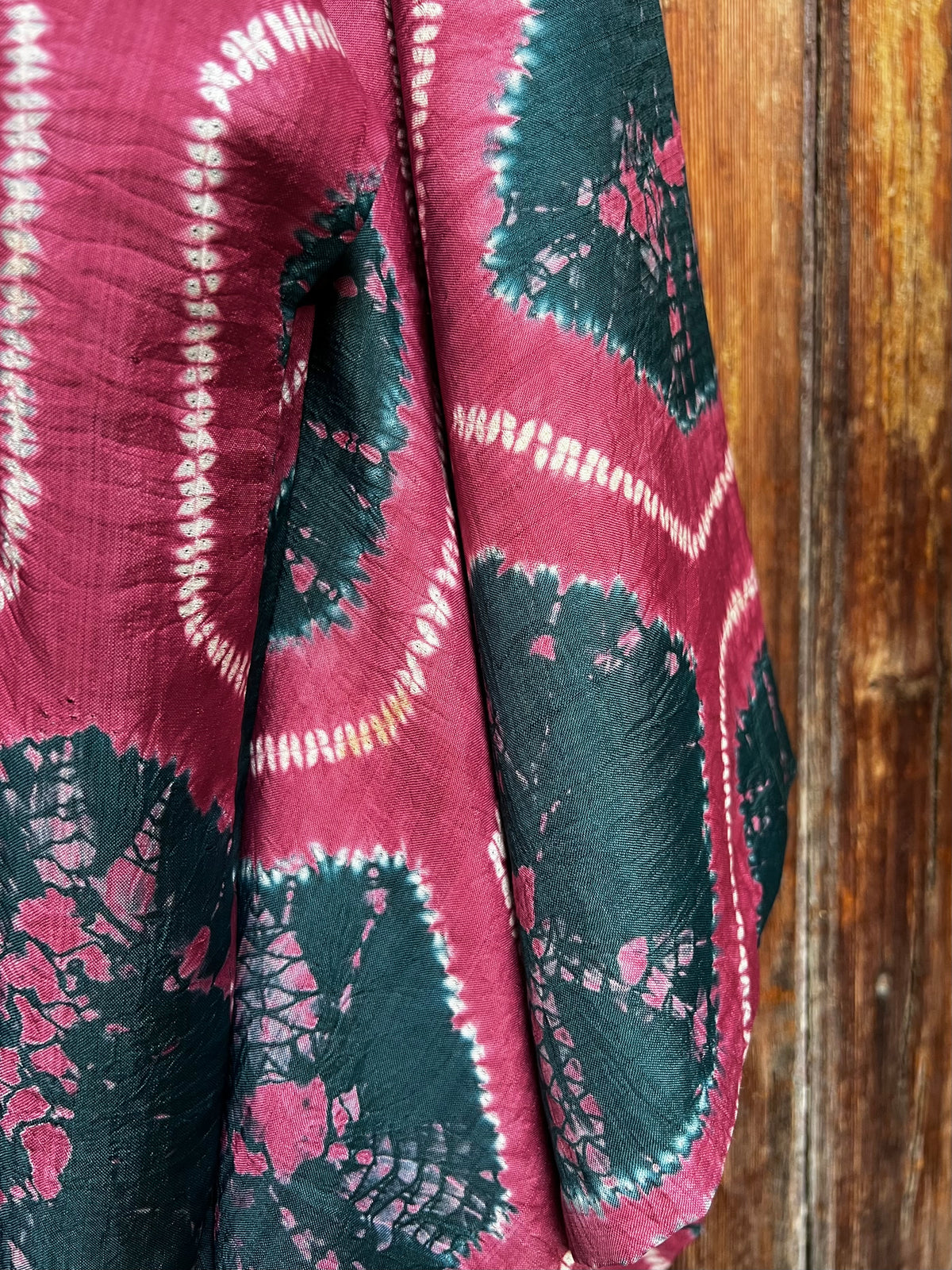 Vintage Silk Haori Jacket・BENISUI・紅翠