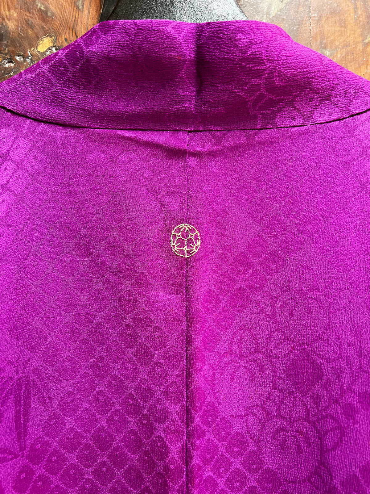 VINTAGE SILK HAORI JACKET・HANA MABUSHI 花眩