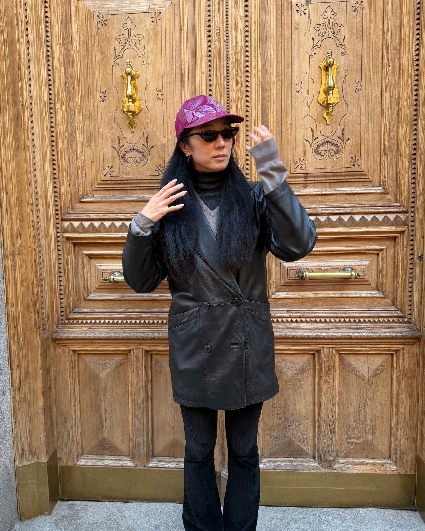 UPCYCLED OBI BASEBALL CAP・BARA