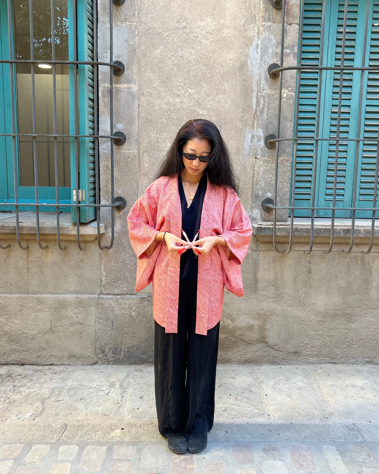 SHIBORI HAORI・MUJI 無地