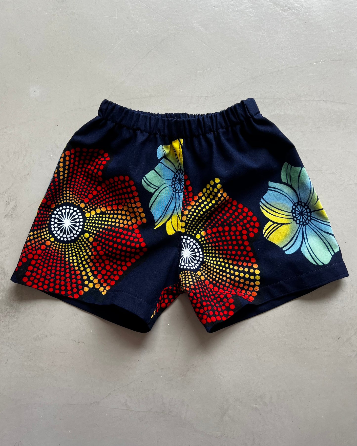Upcycled Cotton Shorts 2-3 year old・YAKA 夜華