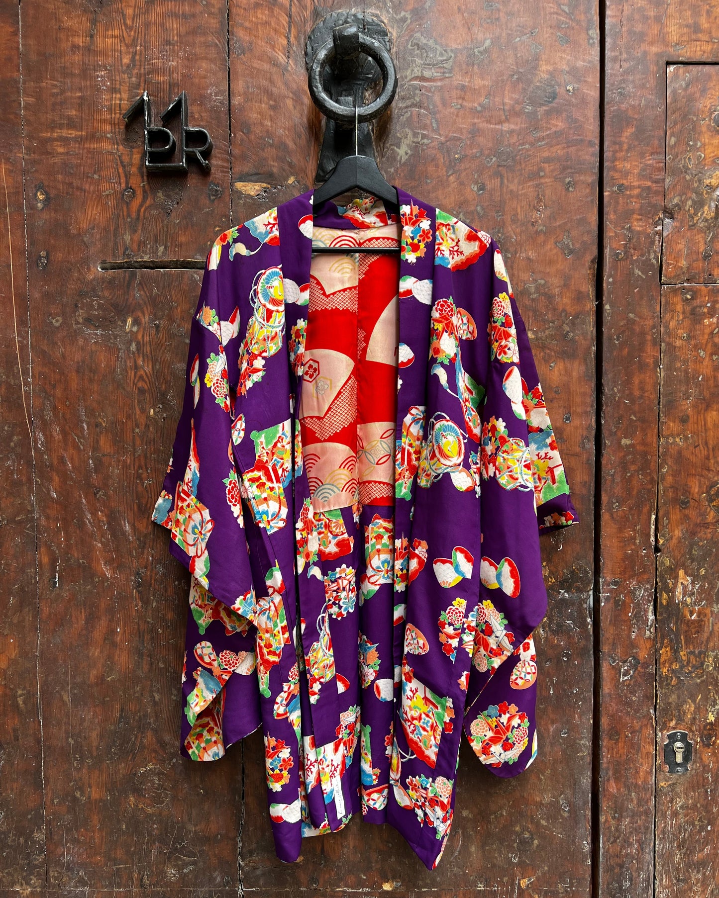 Antique Silk Haori Jacket・YUMETEBAKO 夢手箱
