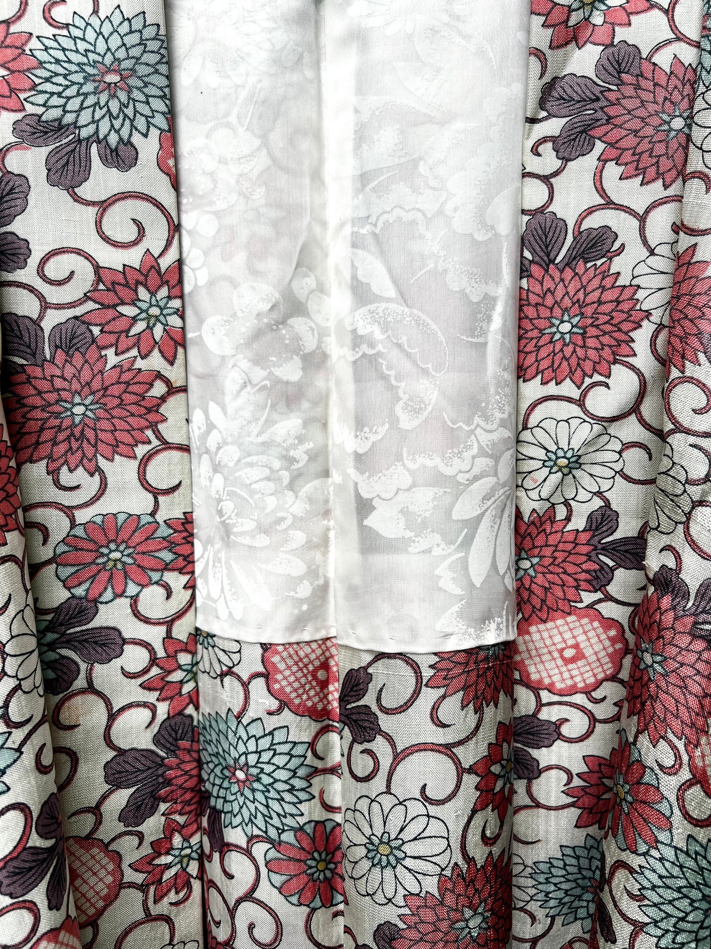 Vintage Black Silk Haori Jacket · HANAGASUMI 花霞