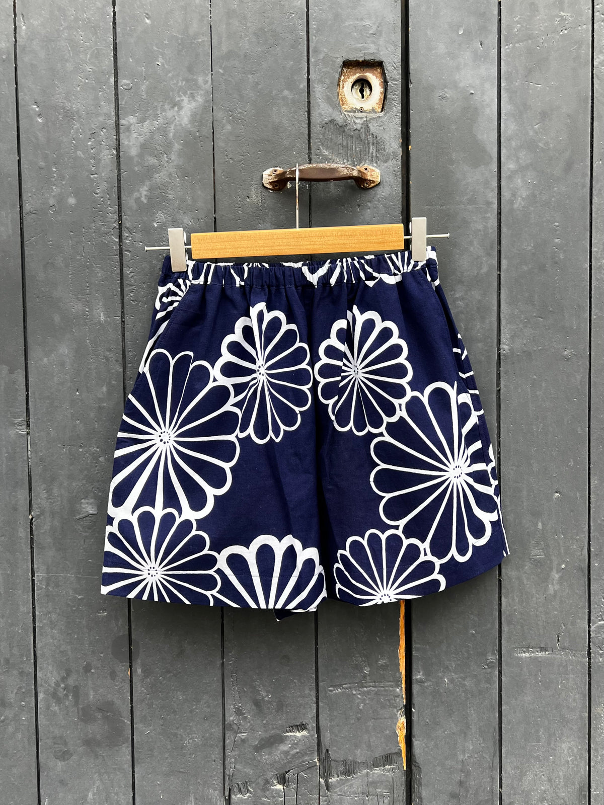 UPCYCLED YUKATA SHORTS・NATSUYASUMI 夏休み