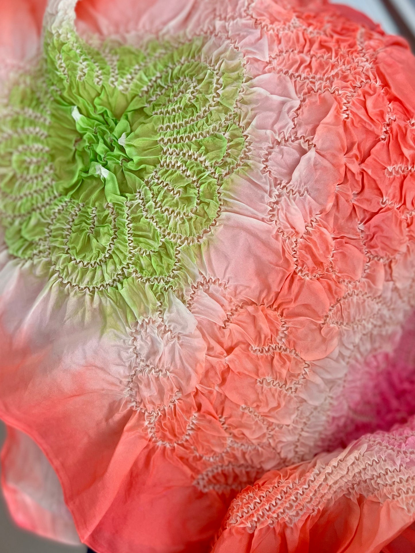 LARGE SILK OBIAGE / SCARF・HANATEMARI 花手毬