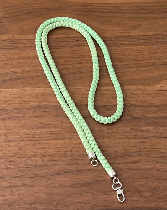 UPCYCLED OBI-JIME PHONE STRAP・USU-MIDORI 薄緑