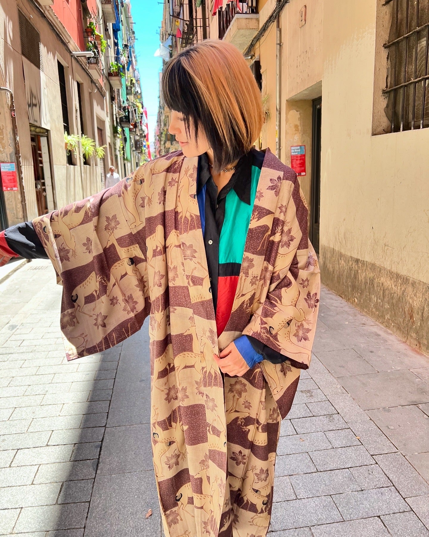 SHORT KIMONO・SHIKA シカ