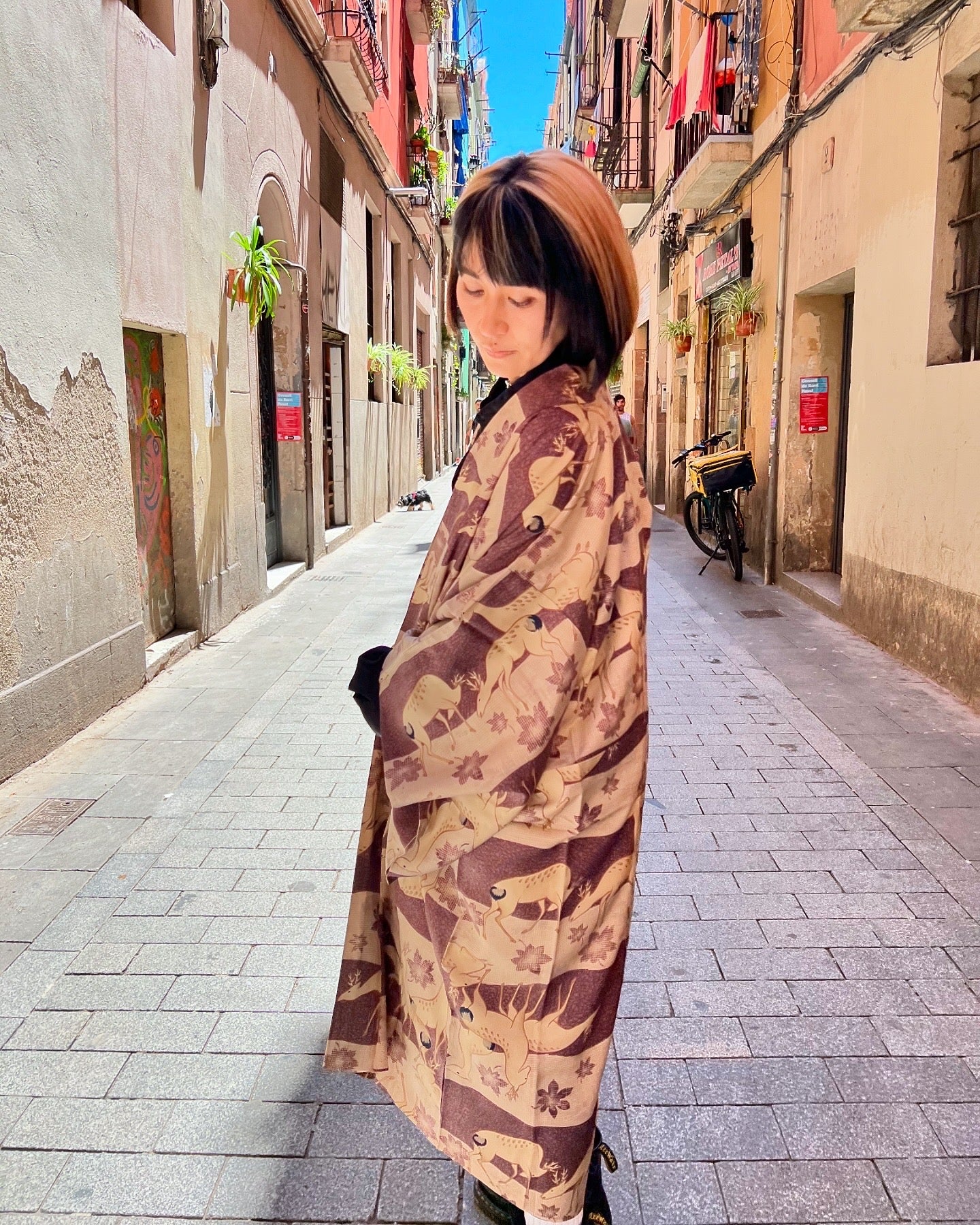 SHORT KIMONO・SHIKA シカ