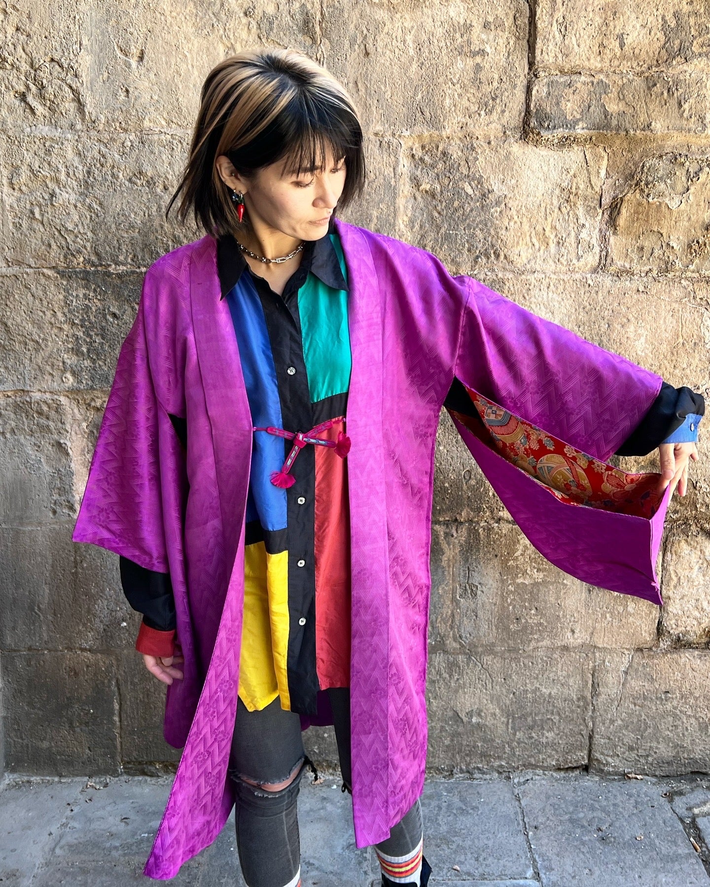 ANTIQUE JACQUARD HAORI・KOI NO YOKANN 恋の予感