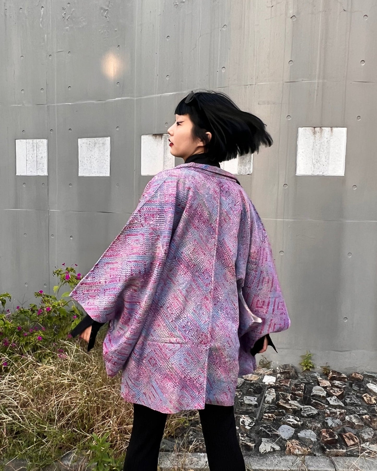 SHIBORI HAORI・MUKUGE 木槿